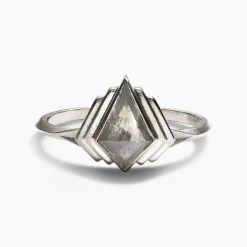 Sale Betsy & Iya Adra salt & pepper diamond ring