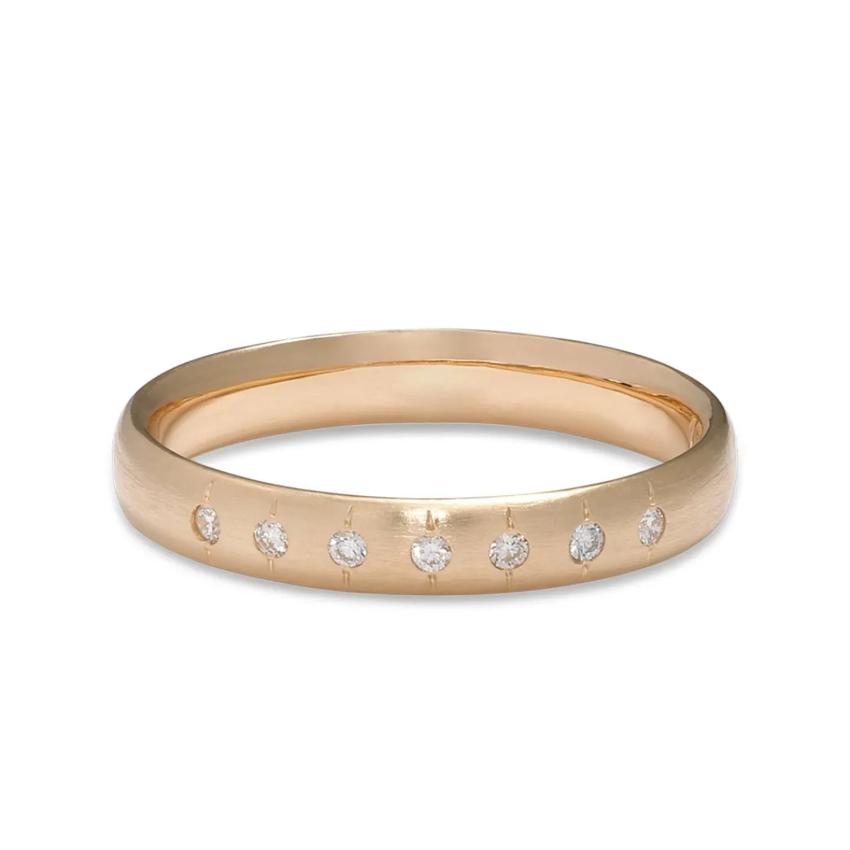 Fashion Betsy & Iya Aurum 14k Gold Vintage Style Band Ring
