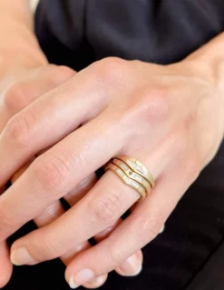 Hot Betsy & Iya Basio Ring - White Diamond