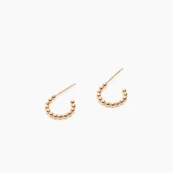 Outlet Betsy & Iya Beaded Huggie Hoops