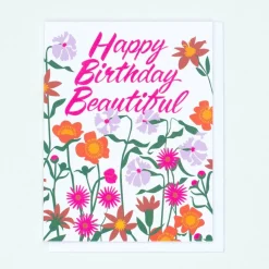 Outlet Betsy & Iya Beautiful Bright Birthday Flowers Card