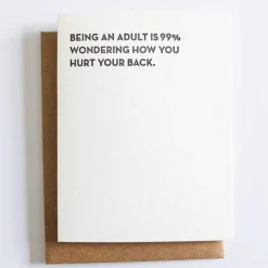 Sale Betsy & Iya Being an Adult Card