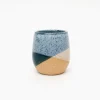 Sale Betsy & Iya Blue Dipped Tea Cup