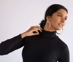 Online Betsy & Iya Bombona hoop earrings - Large