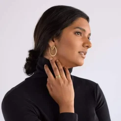 Hot Betsy & Iya Bombona hoop earrings - Small