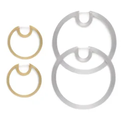 Hot Betsy & Iya Bombona hoop earrings - Small