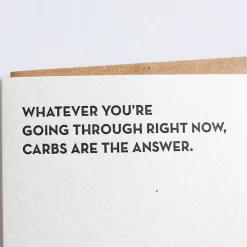 New Betsy & Iya Carbs are the Answer Card