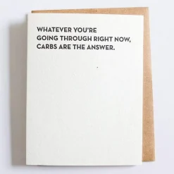 New Betsy & Iya Carbs are the Answer Card