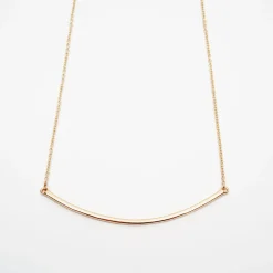 Outlet Betsy & Iya Curved Bar Necklace