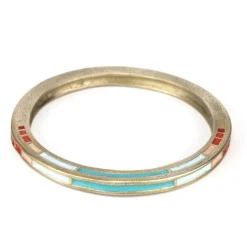 New Betsy & Iya Dalia Multicolor Bronze Bangle