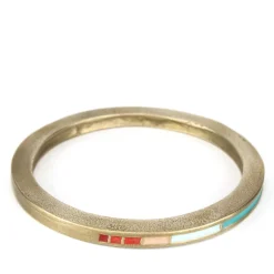 New Betsy & Iya Dalia Multicolor Bronze Bangle