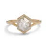 Fashion Betsy & Iya Dea Ring - Hexagon Salt & Pepper Diamond Ring