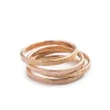 Sale Betsy & Iya Faceted Gold-Filled stacker ring