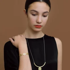 New Betsy & Iya Floating Circle Necklace
