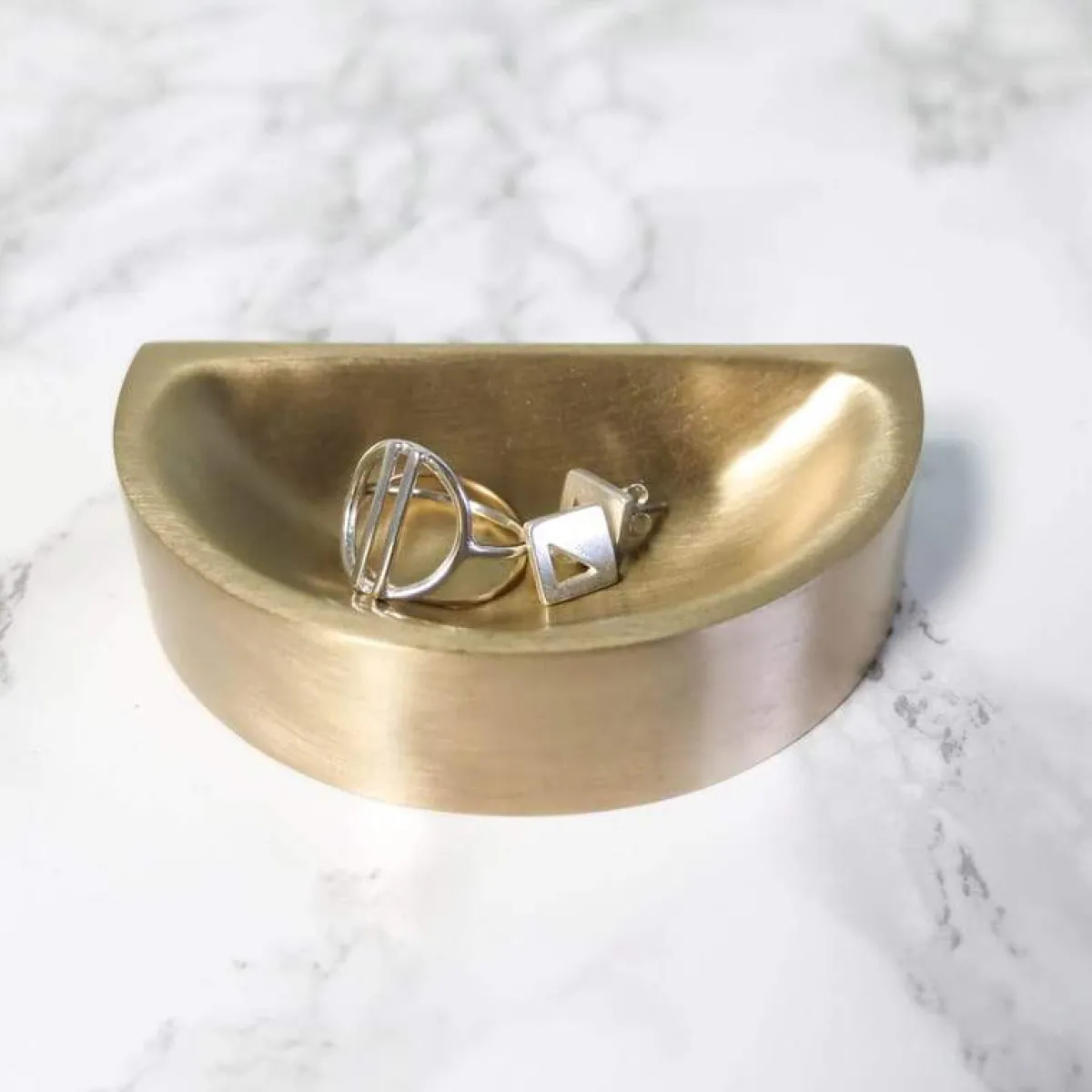 Sale Betsy & Iya Half Moon Ring Bowl and Catch-all Dish