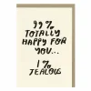 New Betsy & Iya 99% Happy for You Card