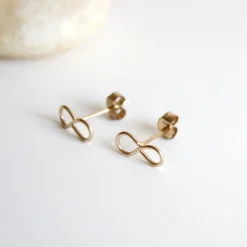 Sale Betsy & Iya Infinity Stud Earrings
