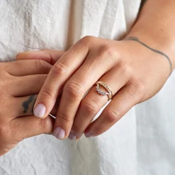 Clearance Betsy & Iya Itero 14k Gold Stacking Ring