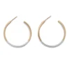 Hot Betsy & Iya Koa hoop earring - 14k gold