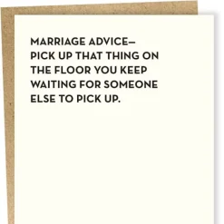Clearance Betsy & Iya Marriage Advice Card