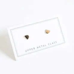 Sale Betsy & Iya Mini Semi Oval Earrings