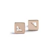 Fashion Betsy & Iya Mini Square Geometric Stud Earrings