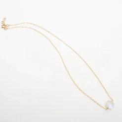 Hot Betsy & Iya Moonstone "Cushion" Necklace