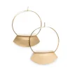 Fashion Betsy & Iya Novi hoop earrings