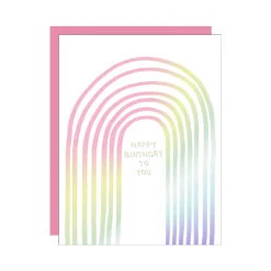 Hot Betsy & Iya Rainbow Birthday Card