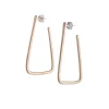 Clearance Betsy & Iya Recast Nama hoop earrings