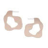 Clearance Betsy & Iya Recast Renna hoop earrings