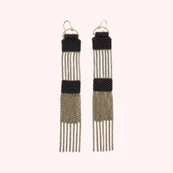 Online Betsy & Iya Silo Earrings in Black