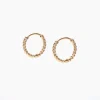 Best Betsy & Iya Small Rope Hinged Hoop Earrings