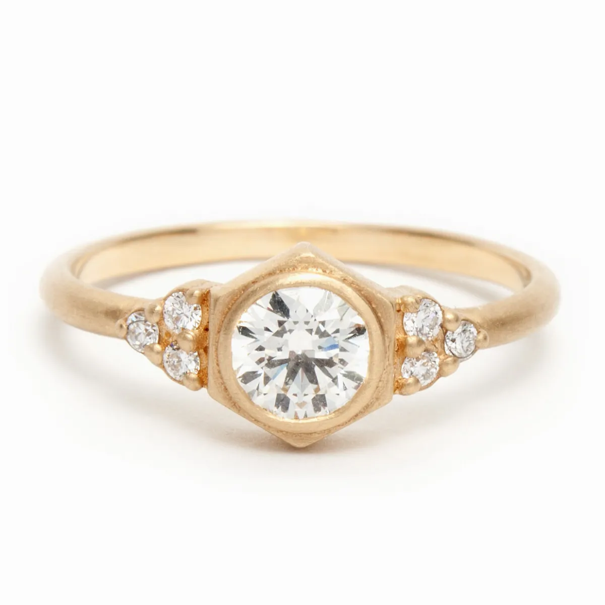 Hot Betsy & Iya Sol Ring - White Diamond