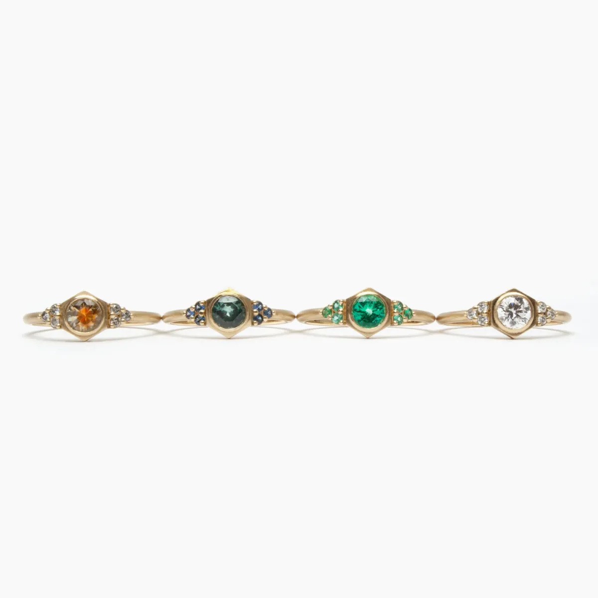 Hot Betsy & Iya Sol Ring - White Diamond