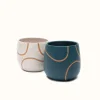 New Betsy & Iya Tea Cup Tumbler with Squiggle
