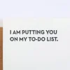 Clearance Betsy & Iya To-Do List Card