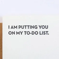 Clearance Betsy & Iya To-Do List Card