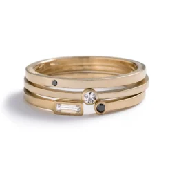 Sale Betsy & Iya Vis Ring - Black Diamond
